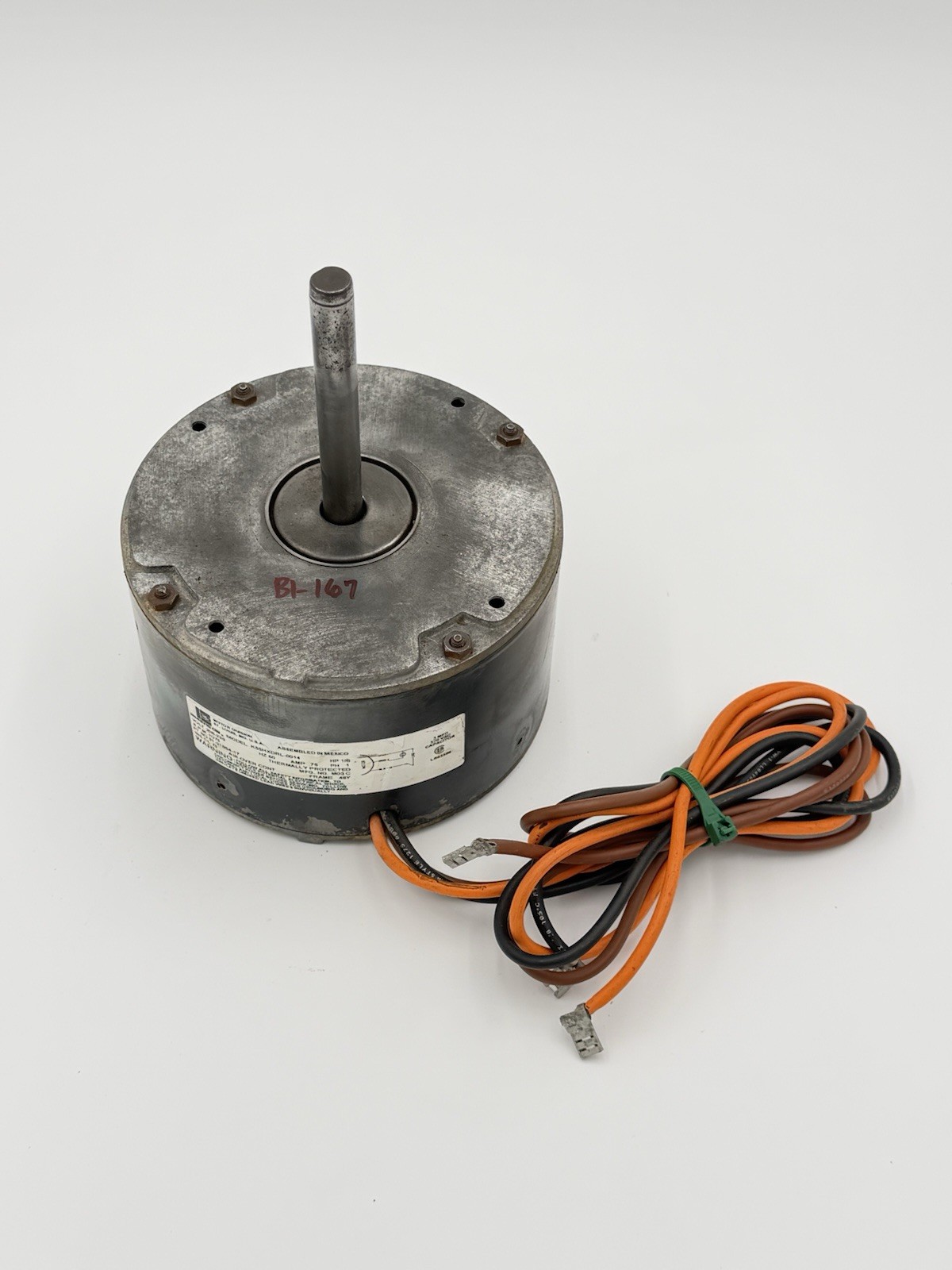 Emerson Fan Motor K55HXDRL-0014 / 51-21854-17 1/6 HP 208/230V 1075 RPM #B1-167