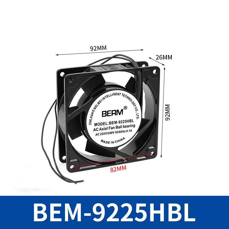 Small PC Computer Cooling Fan l DC 220V 240V l 80mm 90mm 100mm 120mm 140mm
