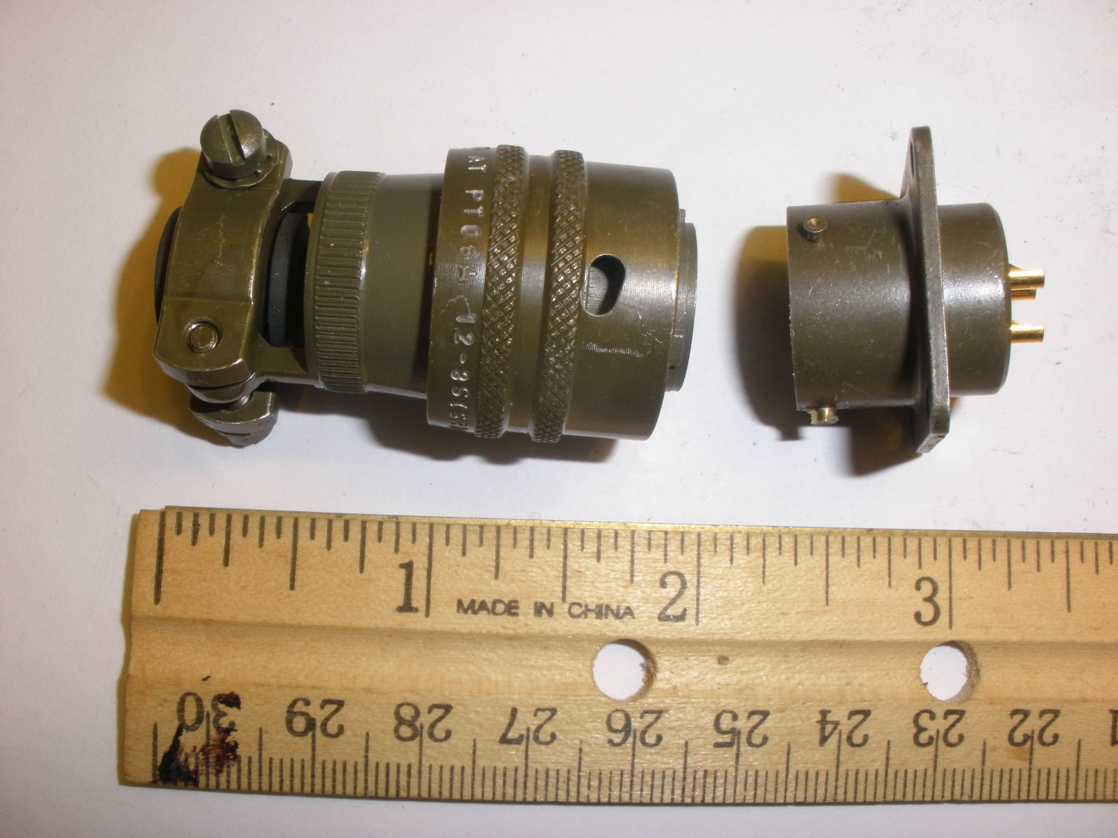 NEW – PT06A 12-3S (SR) and PT02A 12-3P – 3 Pin Mating Pair