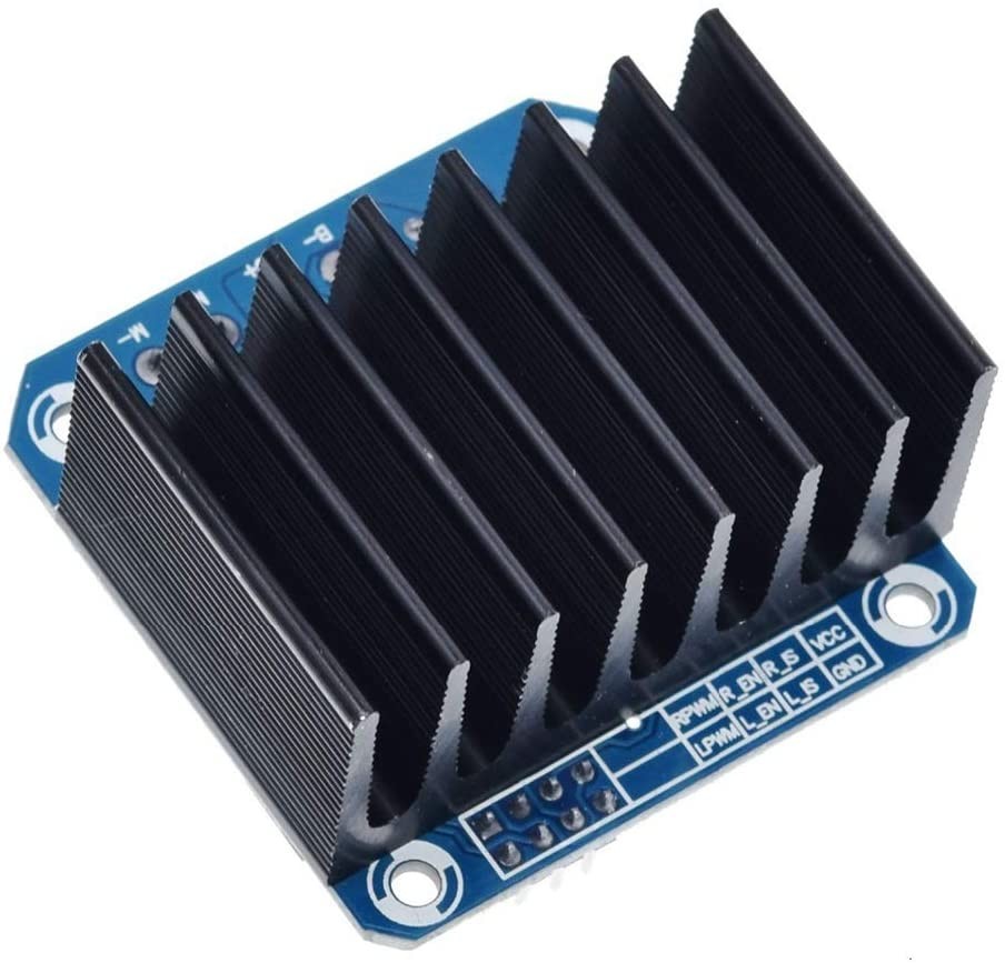 Double BTS7960 43A High Power H-Bridge Motor Driver Module PWM Smart Car Arduino