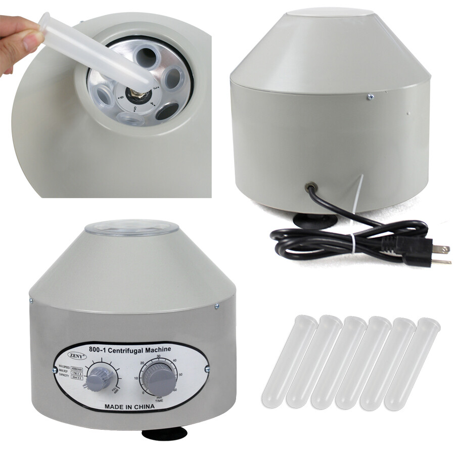 Electric Centrifuge Machine Laboratory Medical Practice 4000rpm 1435g 20 ml x 6