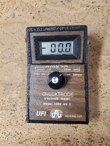 1089 MKII Checktrode Impedance Meter UFI NO LEADS UNTESTED