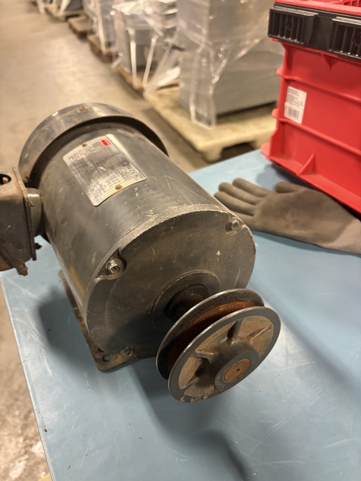Dayton 3KW97G 2HP TEFC Motor 208-230/460V 145T 1735 RPM AEGANE USED