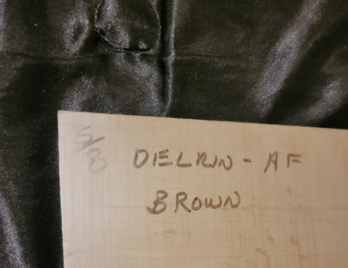 Delrin AF 5/8 x 8 3/4 x 12″ ( .625 x 8.750 x 12.000) INV#X-106