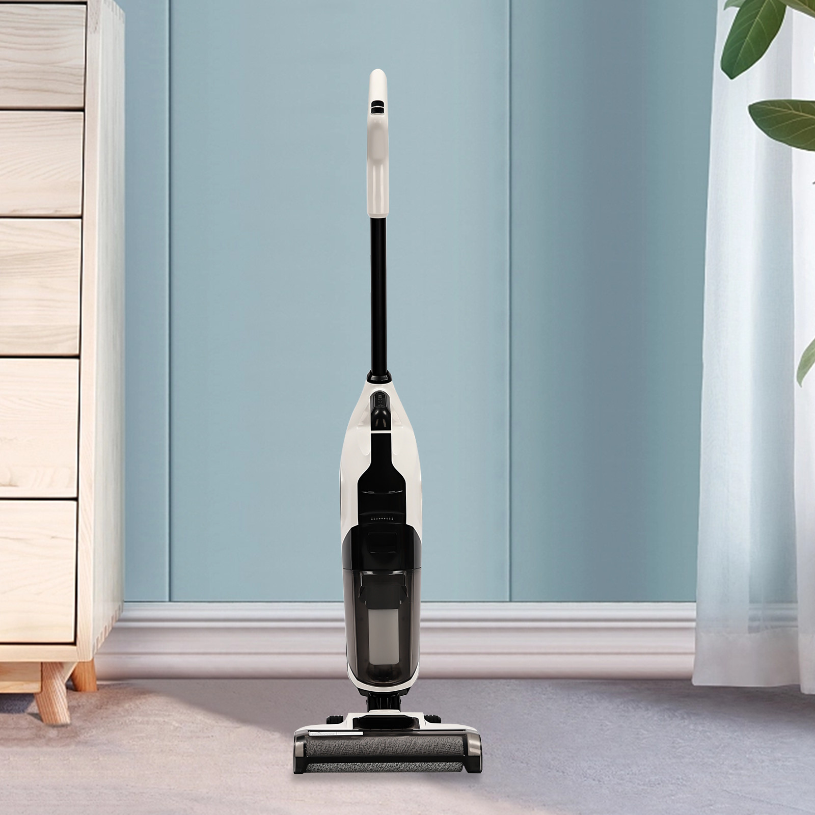 Hard Floor Cordless Wet Dry Vacuum Floor Cleaner Mop Vacuum Cleaning Machine USA