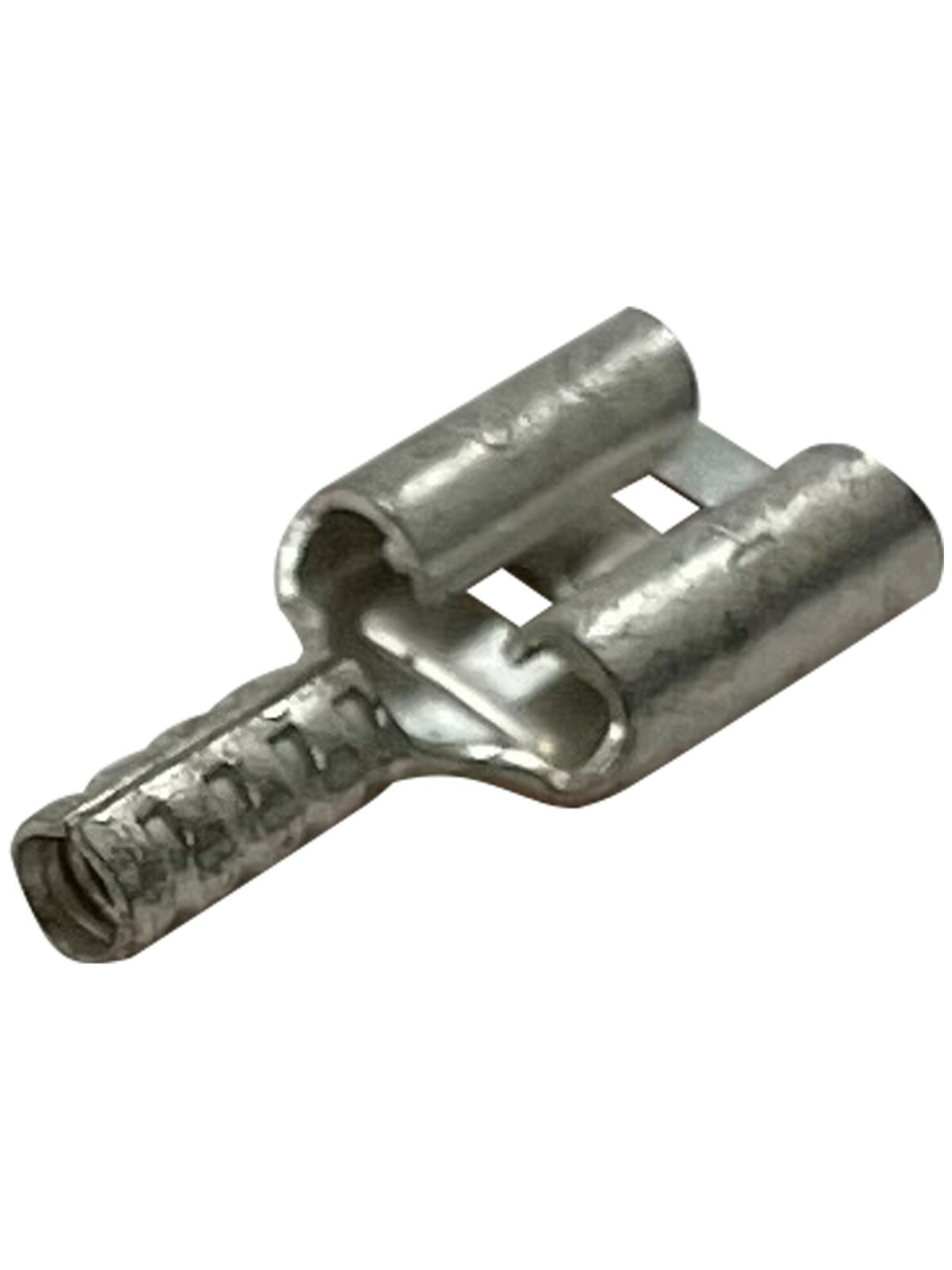 (100) Non Insulated Female 22-18 Gauge Quick Disconnect .250″ Terminal Connector