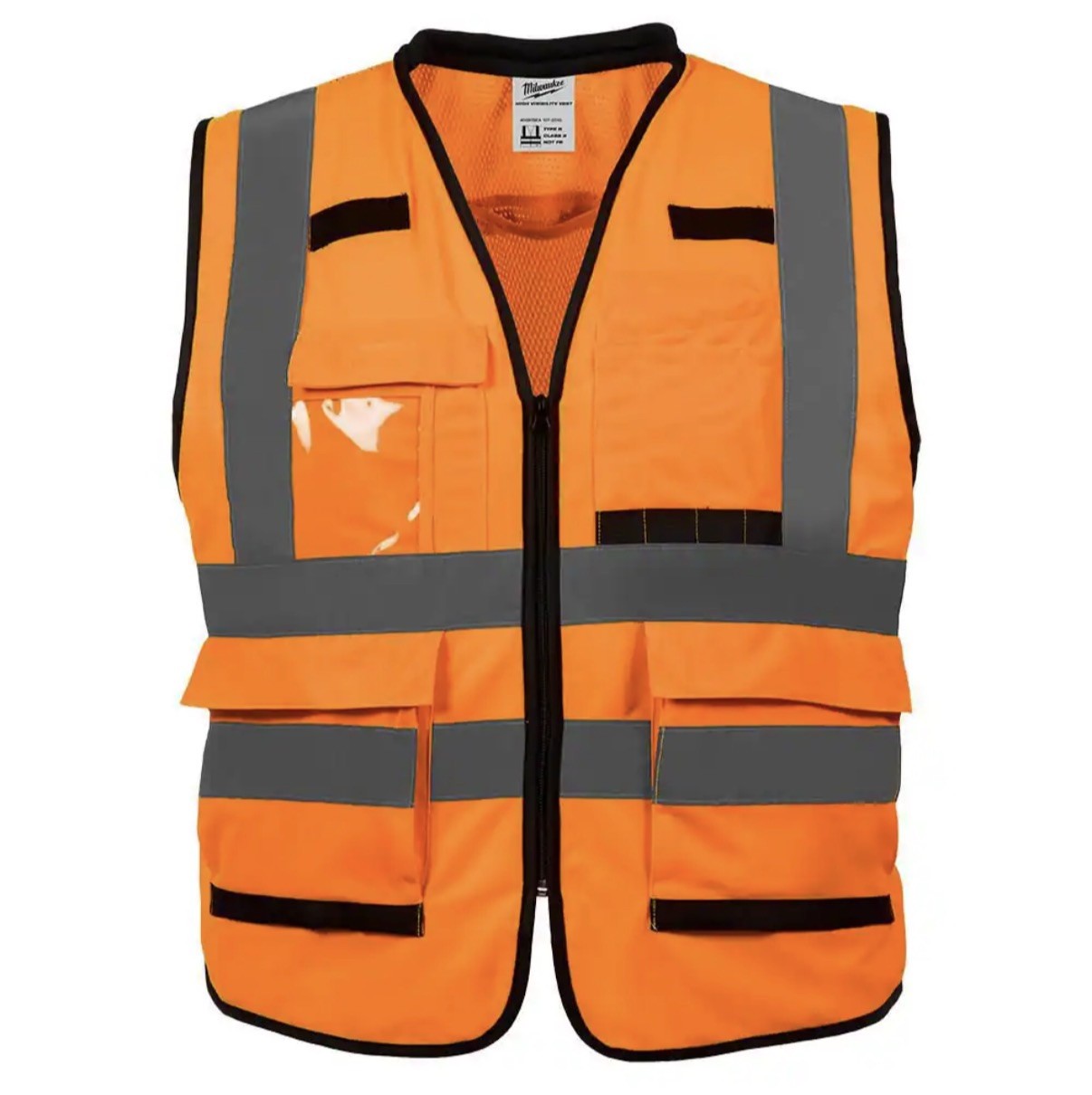 S/M Milwaukee 48-73-5051 High Visibility Orange Performance Safety Vest – New