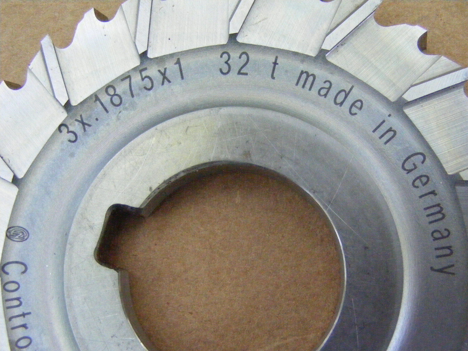 Controx HSSC Side Milling Cutter Staggered Tooth 3″ x .1875 x 1″ (a13)