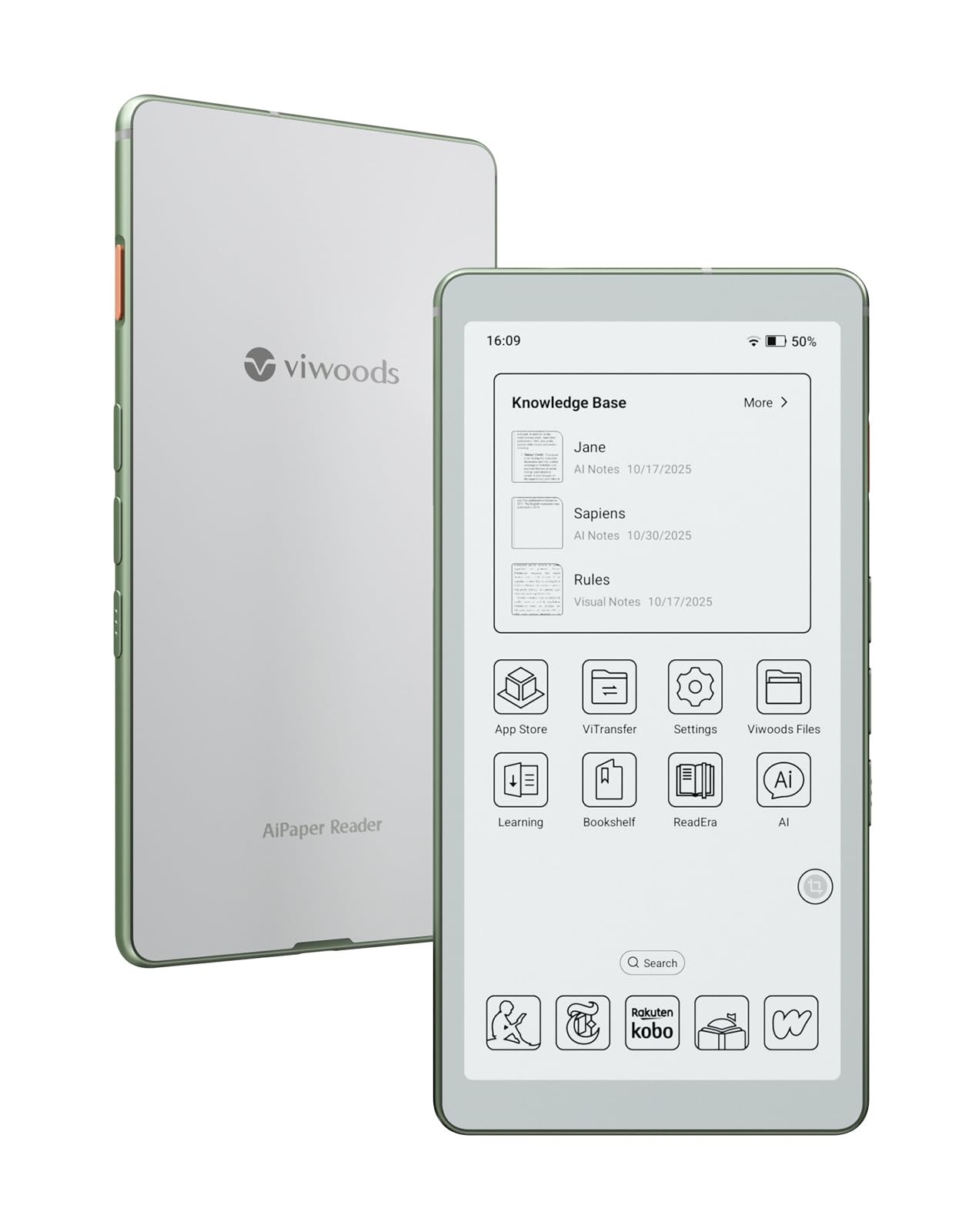 6.13 Carta1300 AiPaper Reader 4G Connectivity Ultra-Thin E-Reader