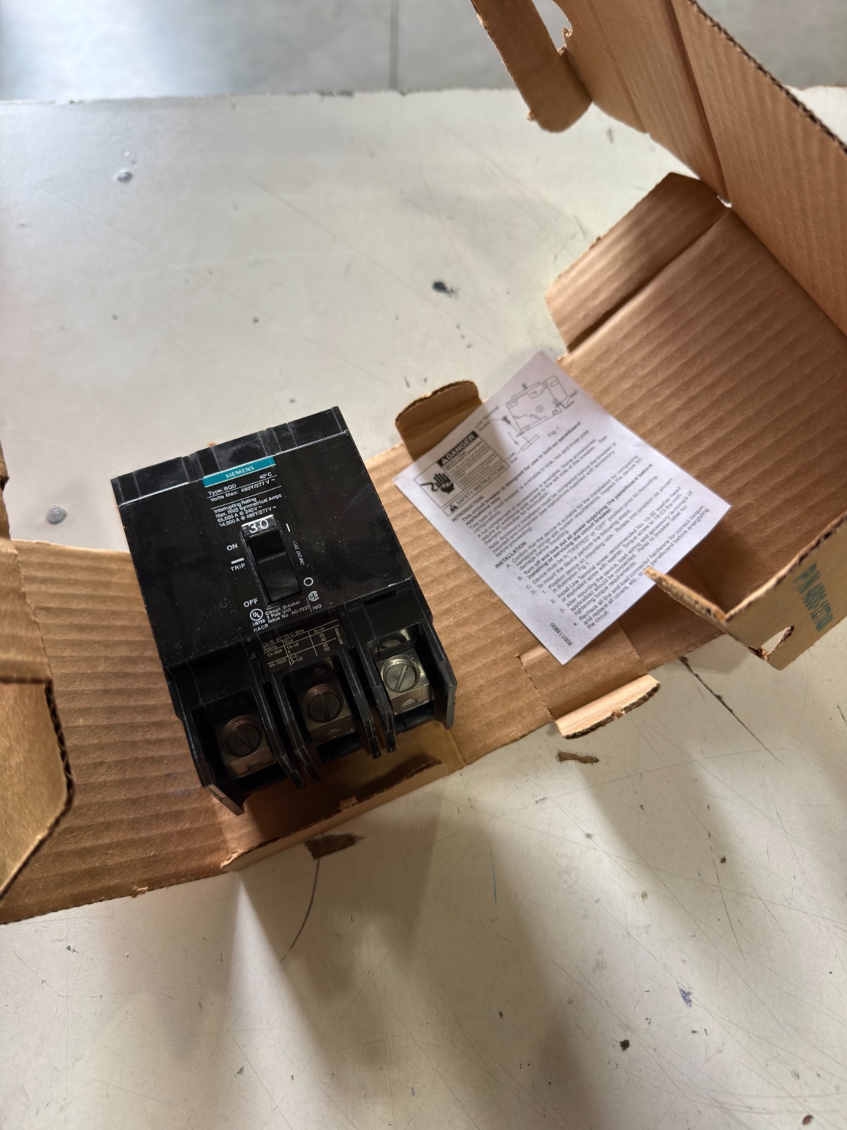 Siemens BQD330