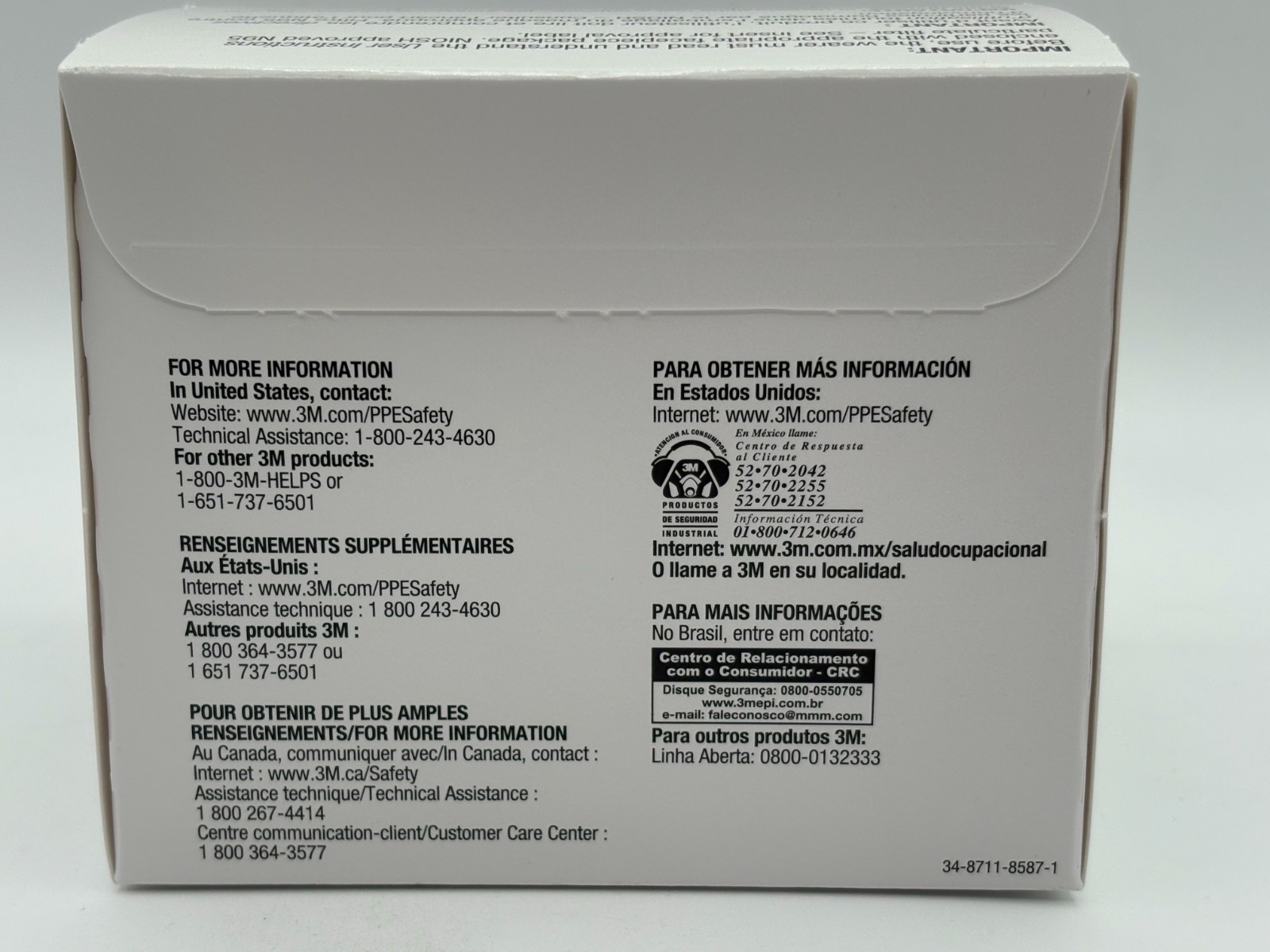 OEM CASE of 3M 5N11 N95 Replacement Particulate Filter – Respirator 10 Boxes OEM