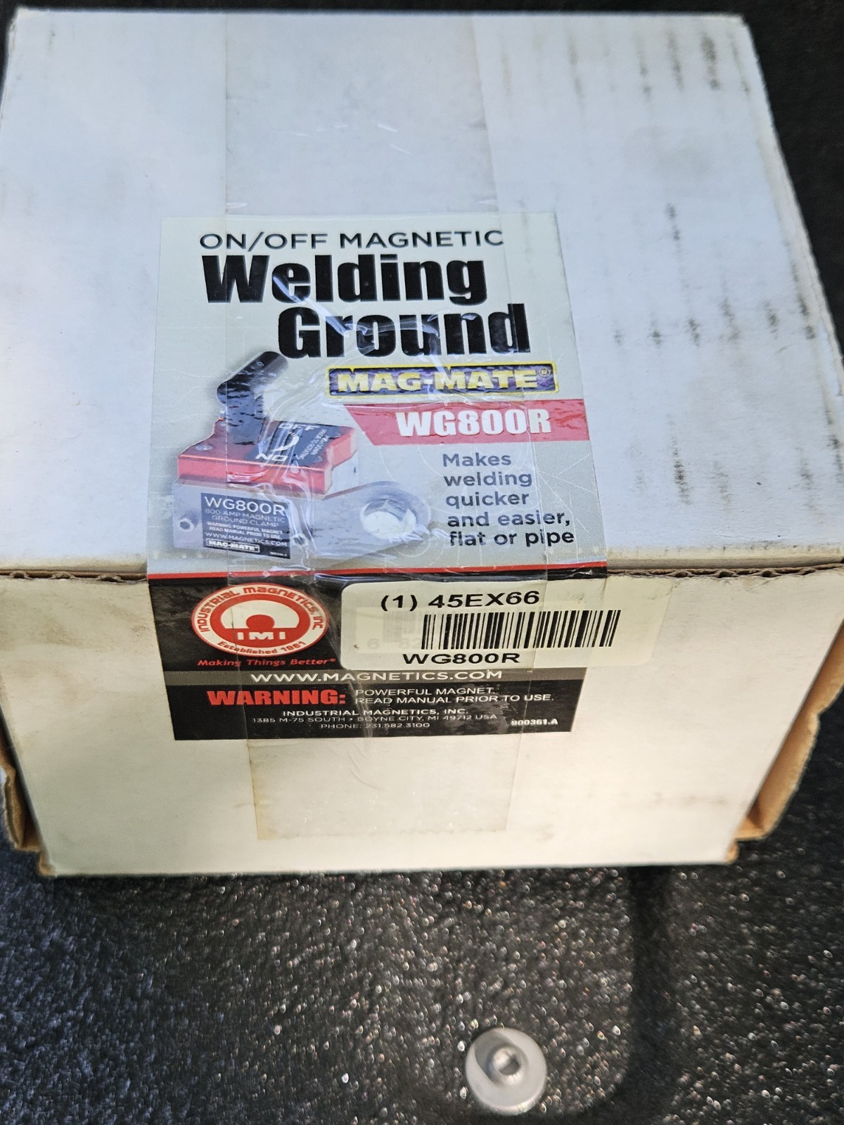 Mag-Mate Wg800r Magnetic Weld Ground