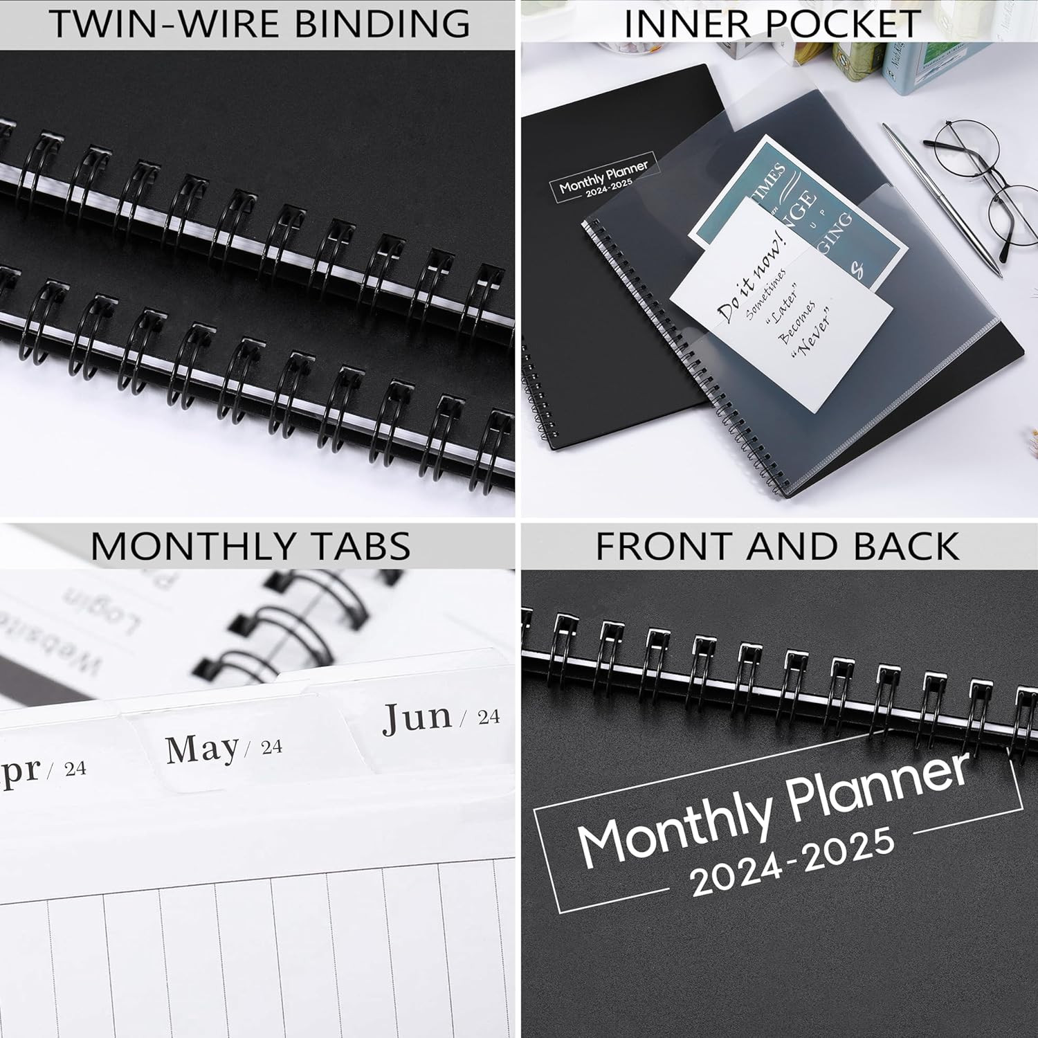 2024-2025 Monthly Planner – 24 Monthly Planner from January 2024 to December 202