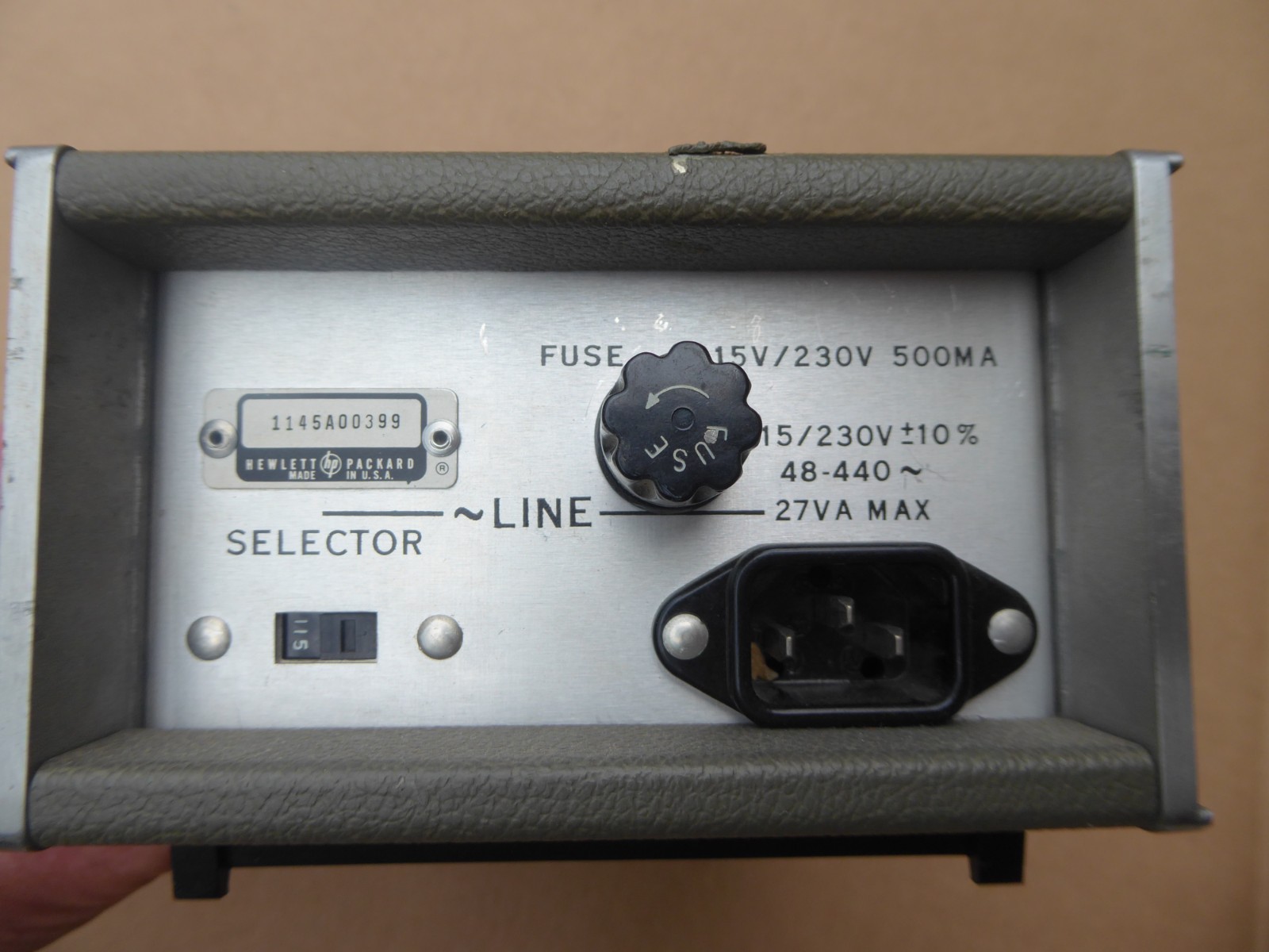 Hewlett-Packard 8447A Broadband Low-Noise RF Amplifier 0.1 – 400 MHz, HP, Amp