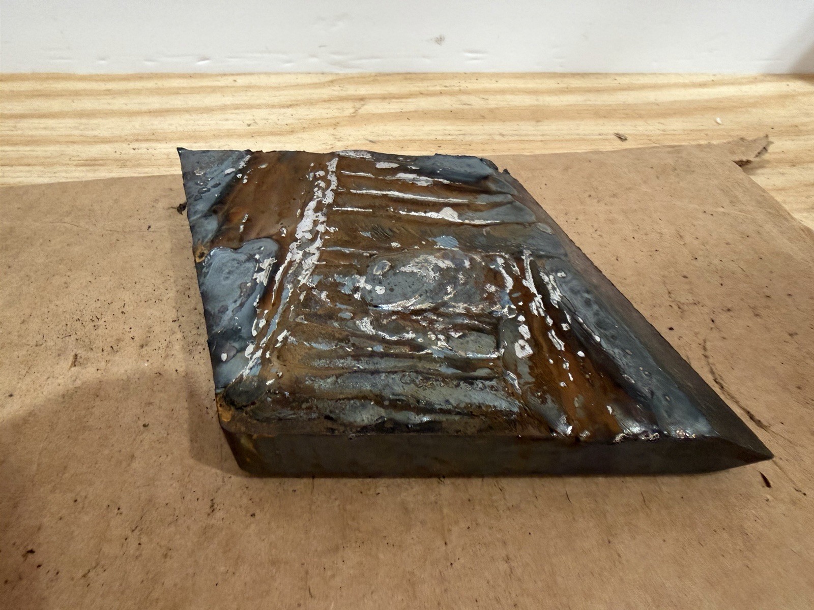 Irregular Piece of Abrasive Resistant Steel Plate – AR400 – 3/4” Thickness