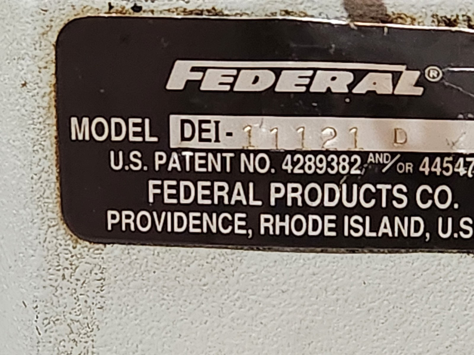 Federal Digital Indicator DEI-11121 W/BASE (NO POWER SUPPLY)