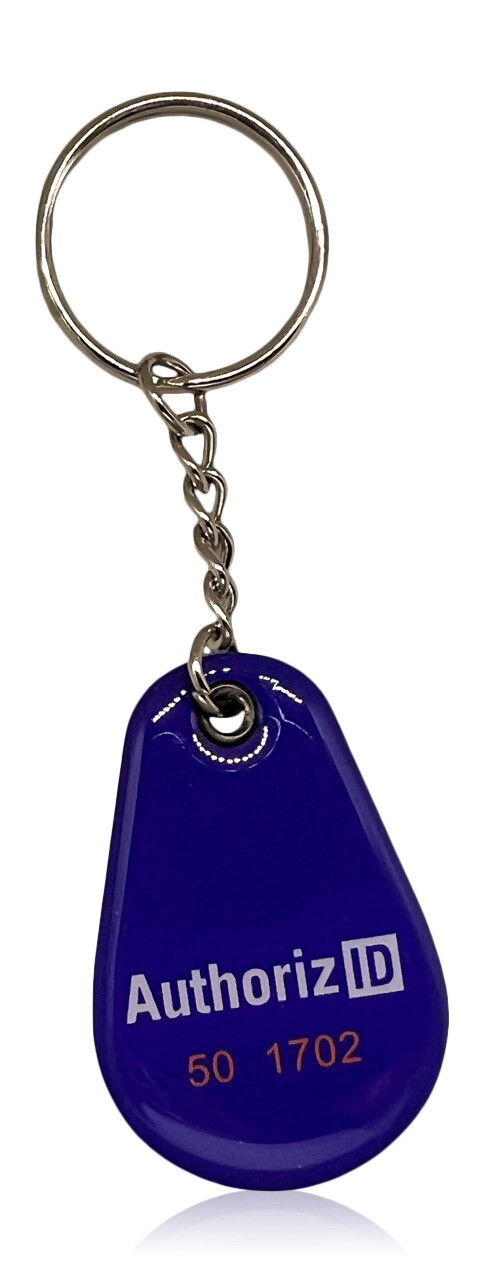 10 – 26 Bit Proximity Key Fobs Weigand AuthorizID Prox Keyfobs Epoxy Tear Drop