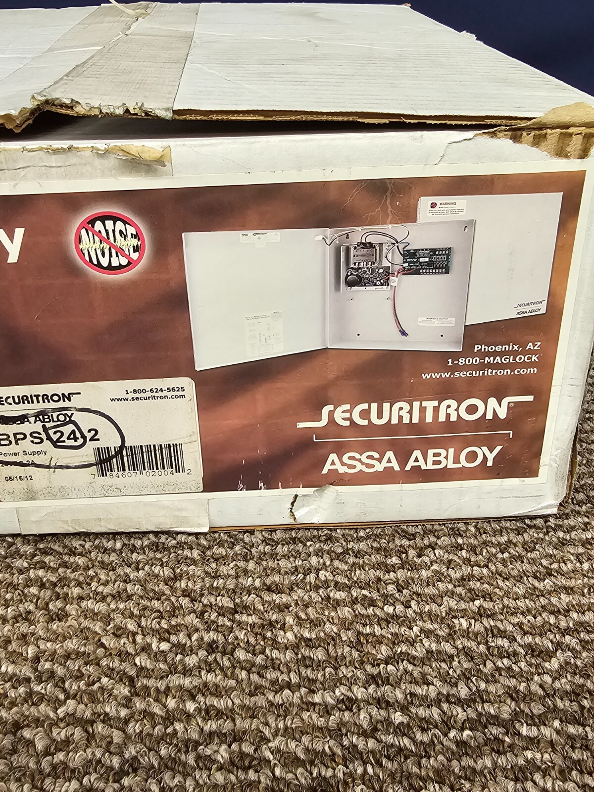 Securitron ASSA ABLOY BPS 24 2 Power Supply 12 24V VDC 2 Amp 2A Fire Alarm Box