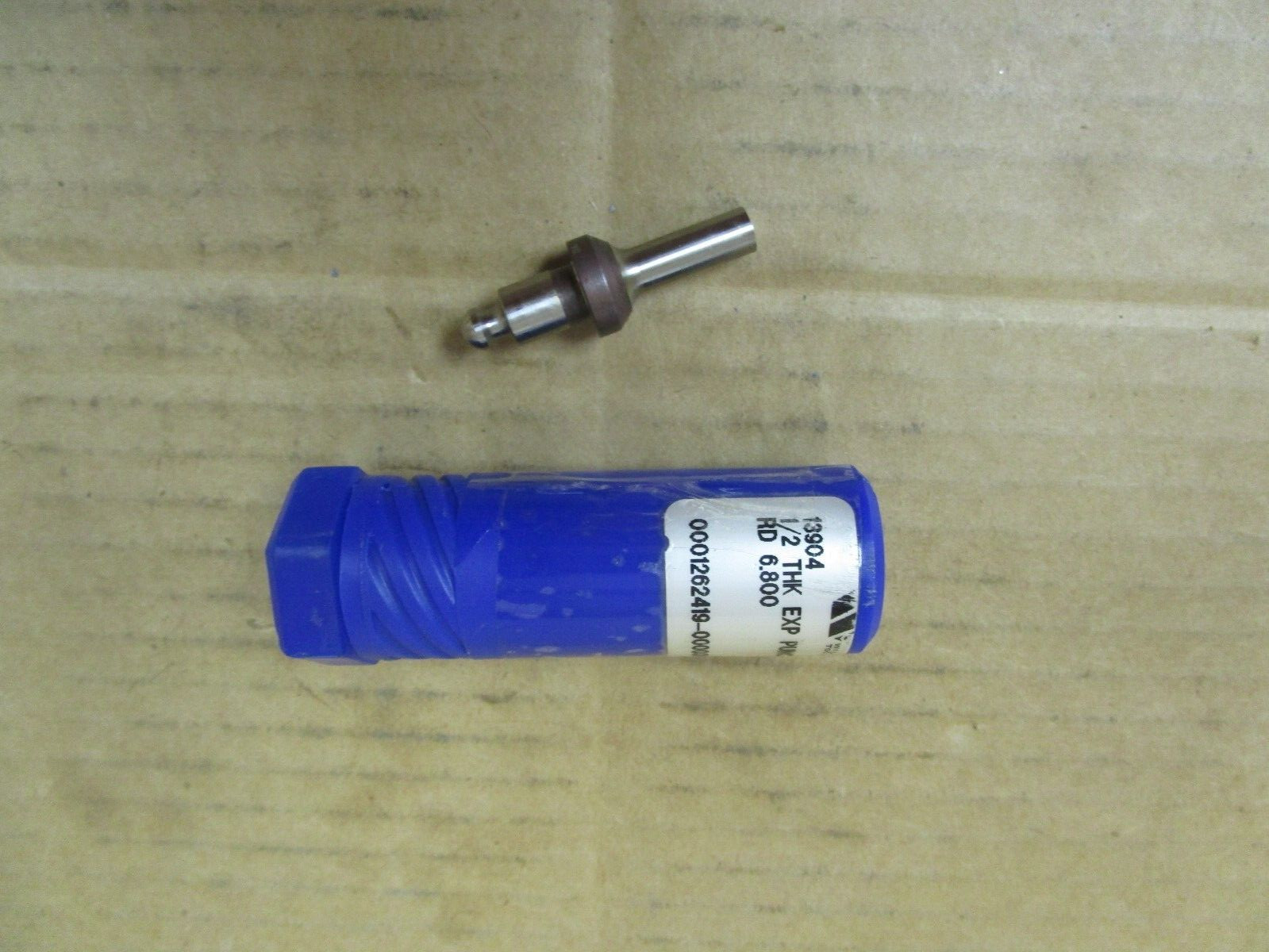 NEW WILSON TOOL 13904 1/2 THK EXP PUNCH RD RD 6.800