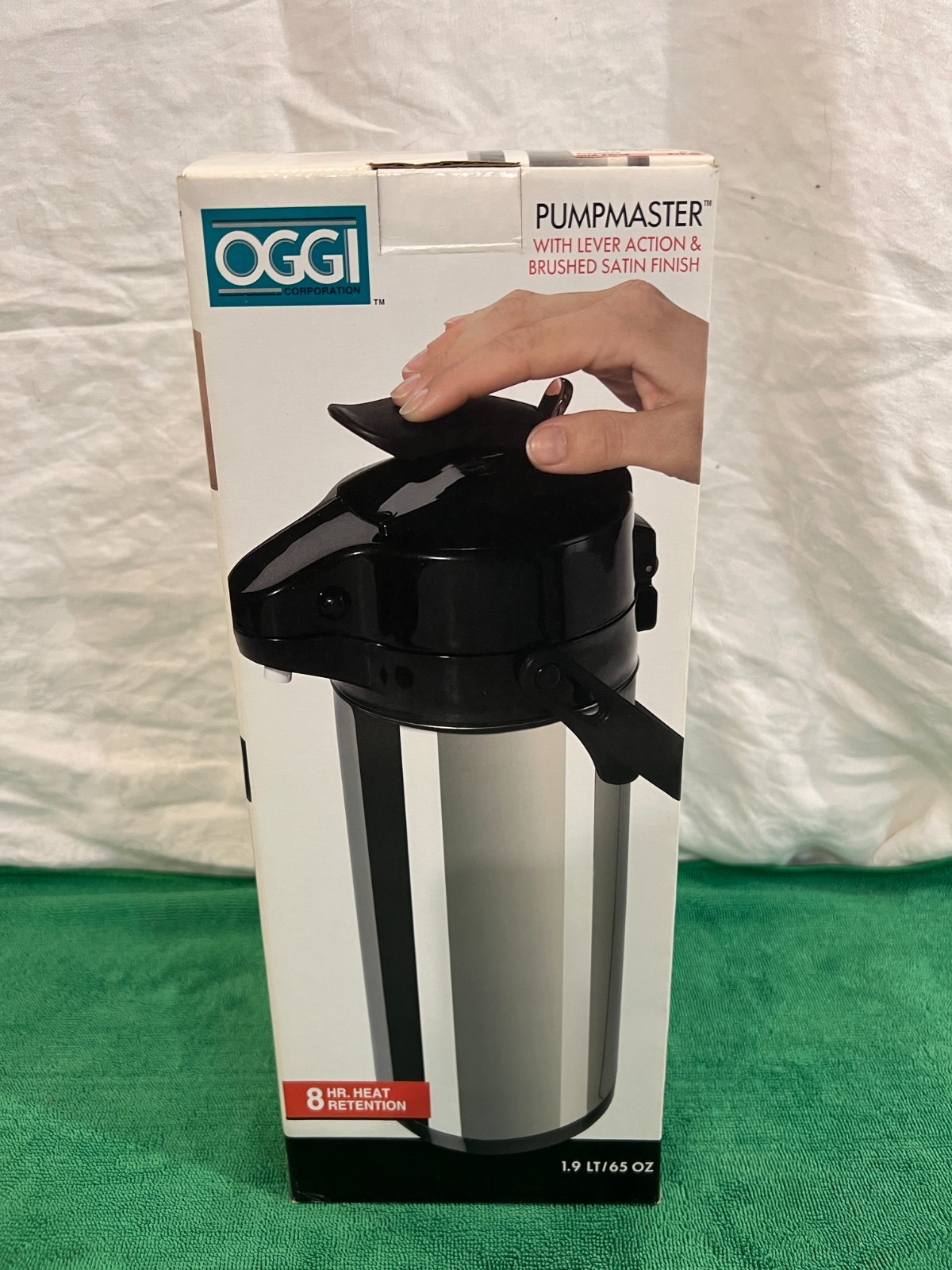 OGGI Pumpmaster 1.9 LT/65 oz. Insulated Thermal Beverage Server, 2004