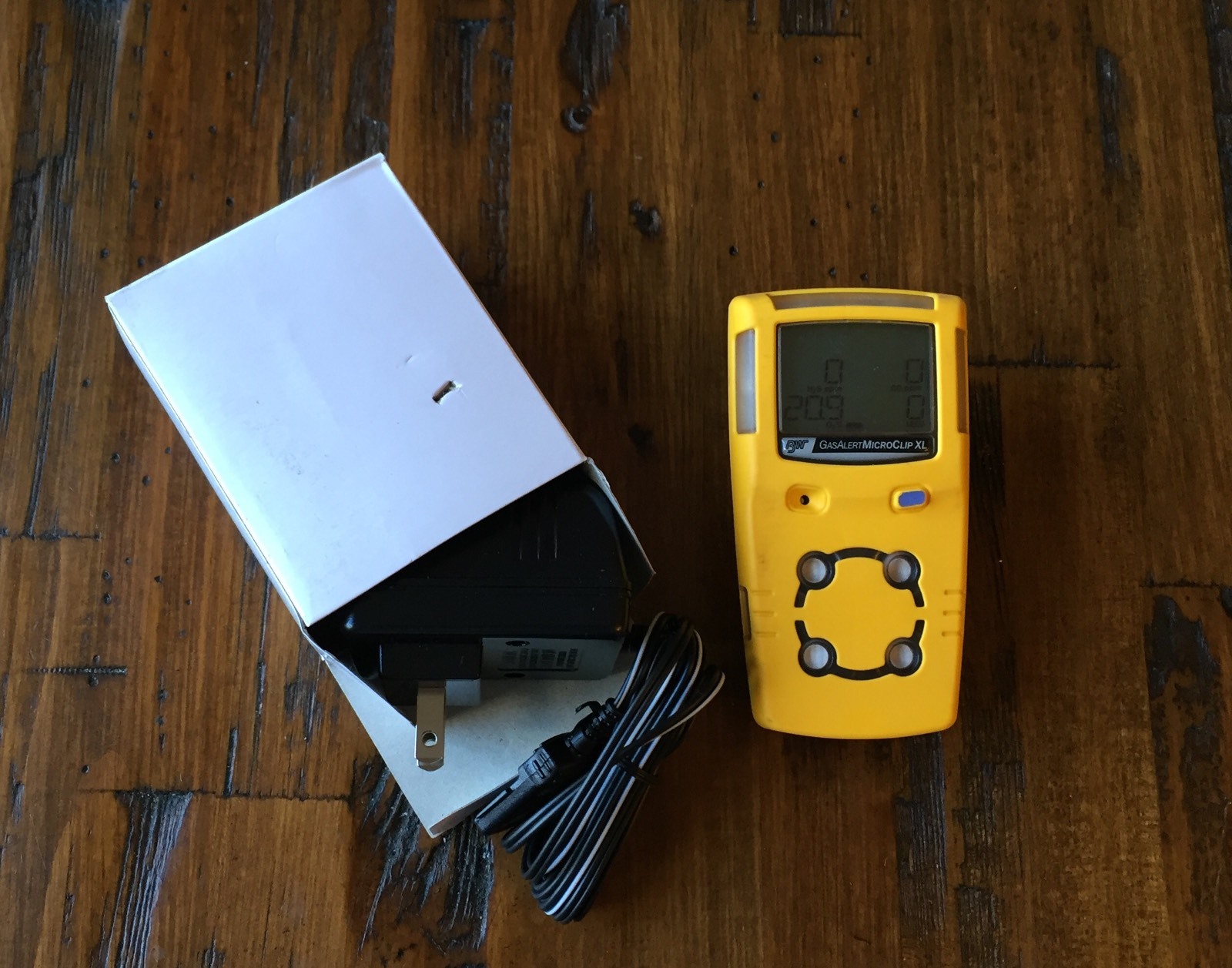 Gas Alert MicroClip XL Multigas Gas Monitor Detector Meter H2S,LEL,CO,O2 New OXY