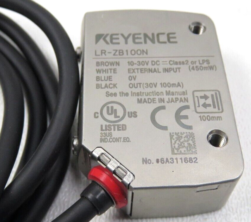 Keyence LR-ZB100N Laser Sensor
