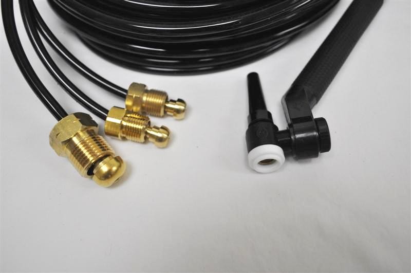 CK FL230 Water Cooled TIG Torch Kit Flex-Loc 230A 25′ 3-Pc TriFlex FL2325