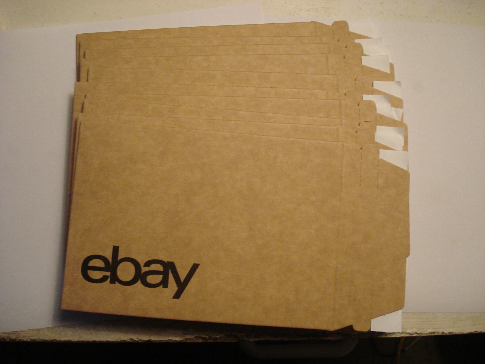 (25) 5 x 7 EBAY BRANDED PAPERBOARD MAILJACKET ENVELOPE