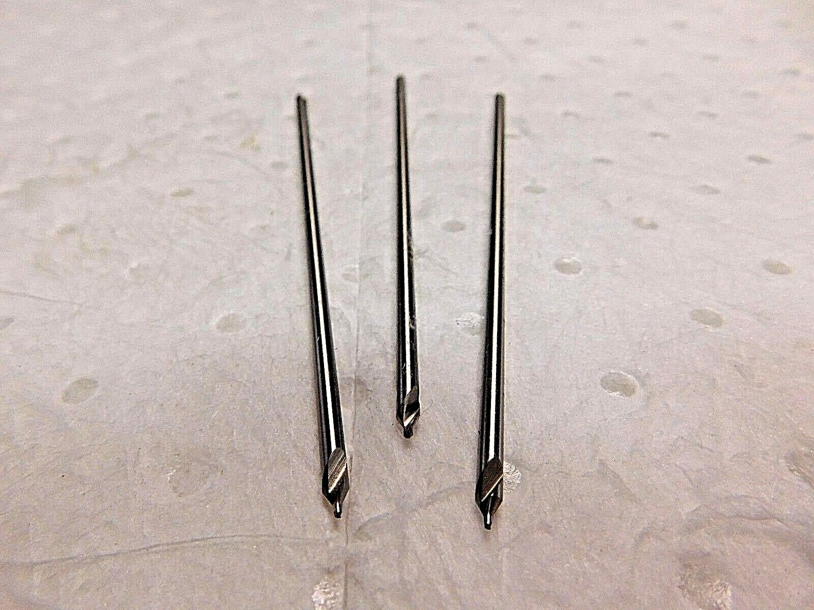 SPI Combined Drill & Countersink 1/8" Body Dia x 5" OAL HSS Qty. 3