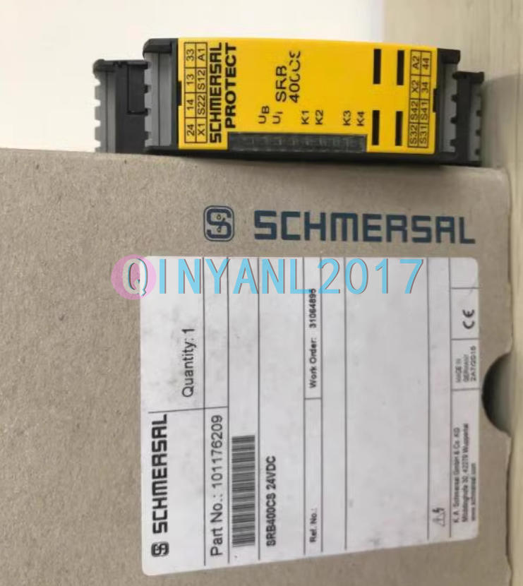 1PCS New SCHMERSAL SRB400CS-24VDC safety relay 101176209