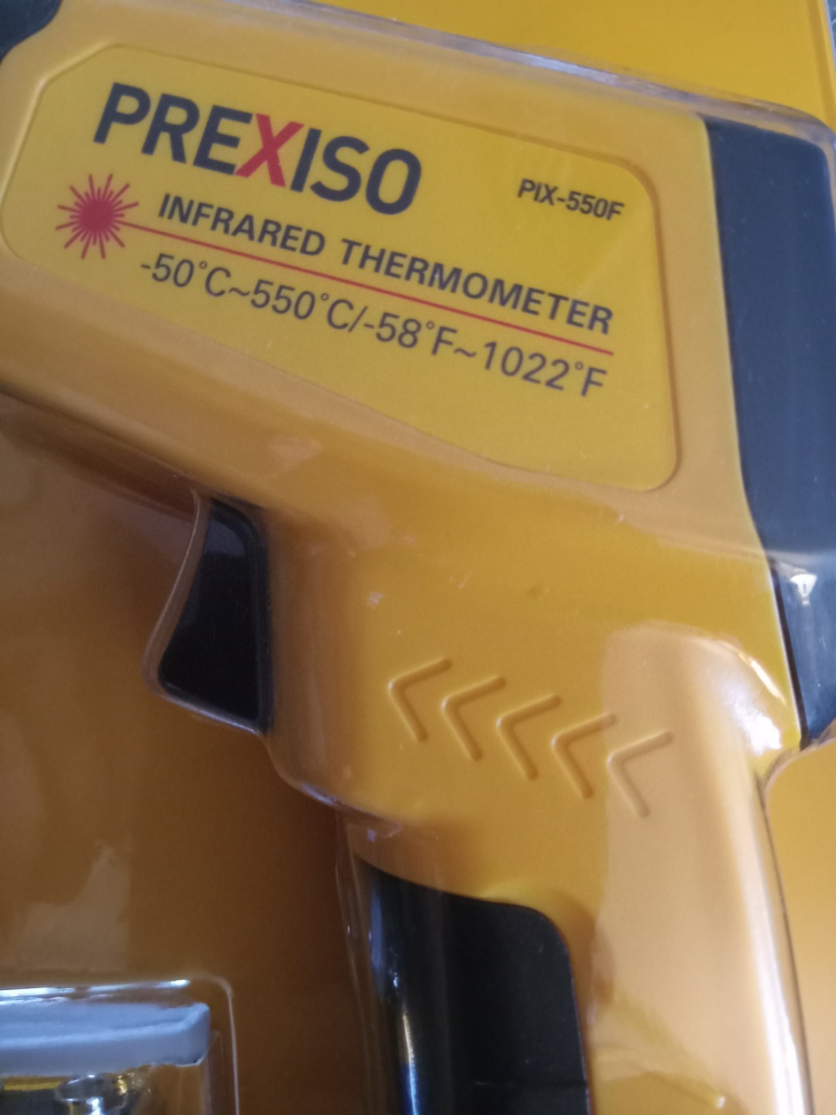 Prexiso PIX-550F Infrared Thermometer (-58°F to 1022°F) NIB