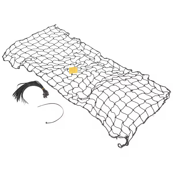 Vestil Pallet Rack Netting, 48 in H, 111 in W, Not Applicable D, Black PRN-111-4