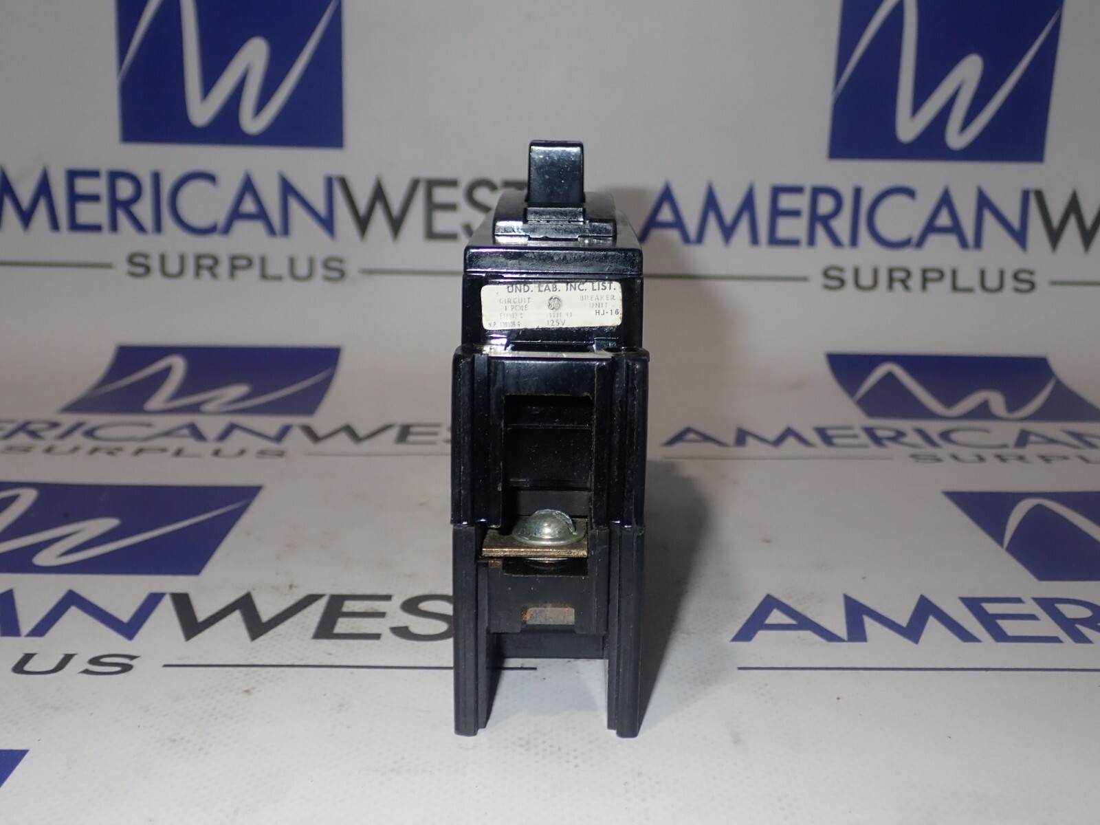 NEW in box Old Stock GE TE111015WL 1 pole 15 amp 125V AC or DC E100 Breaker
