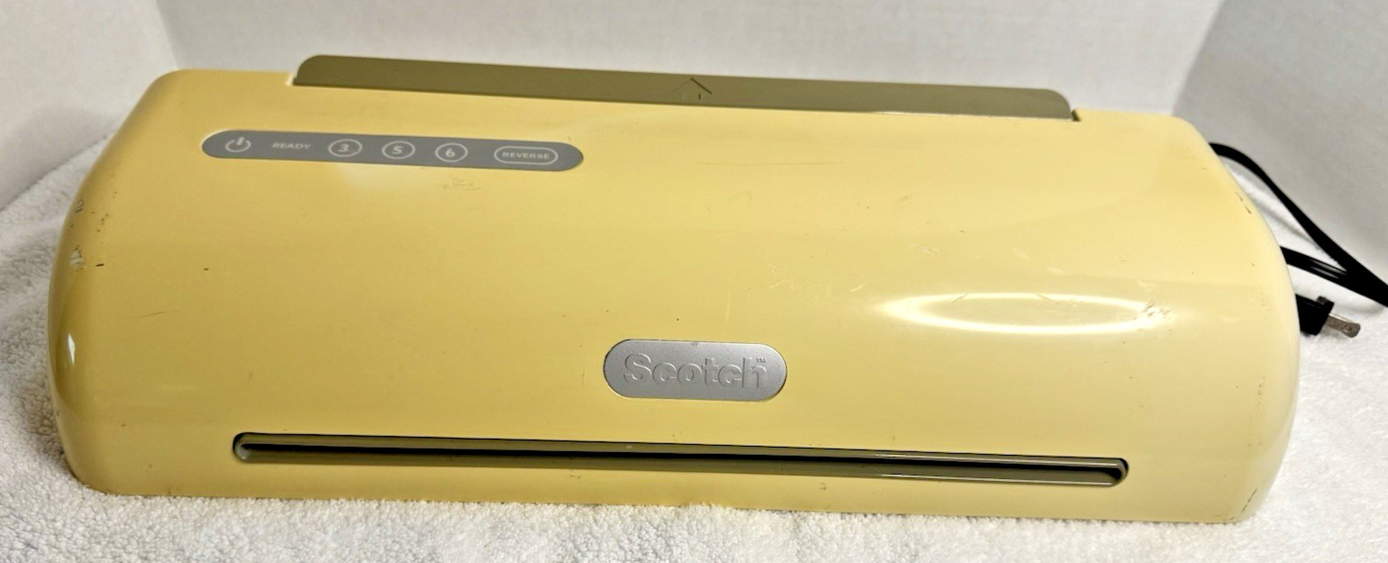 Scotch Pro Thermal Laminator, TL1306 Untested Parts Only