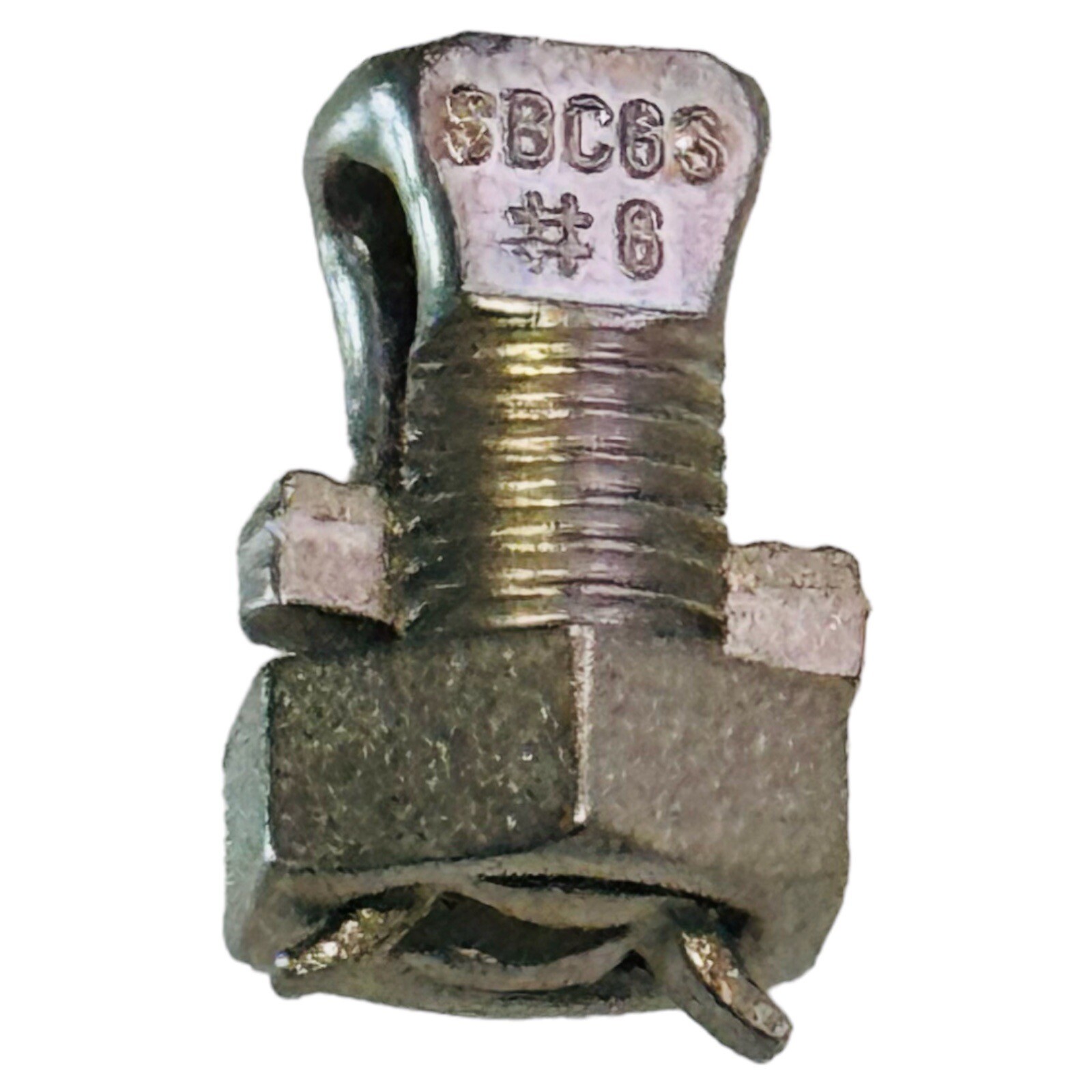 PANDUIT SPLIT BOLT CONNECTOR 6 AWG SBC6S-C BOX OF 100 PCS