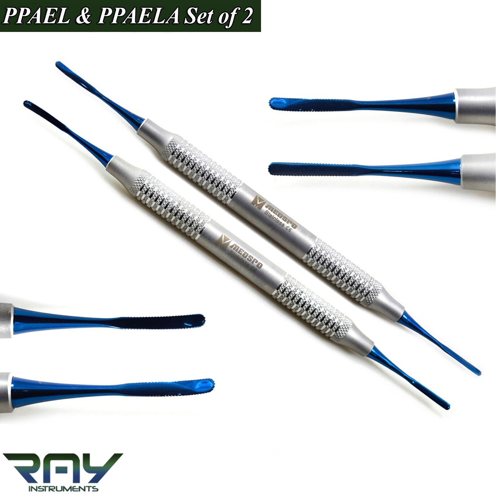 7 Pcs Dental Gum Lift Tunneling Procedure Instruments Implant Sinus Lift Kit