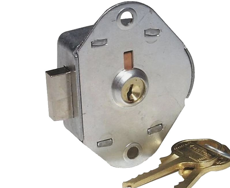 2-Master Lock 1710 Built-In Locker Locks 2 Keys Type Mounting 2 Holes