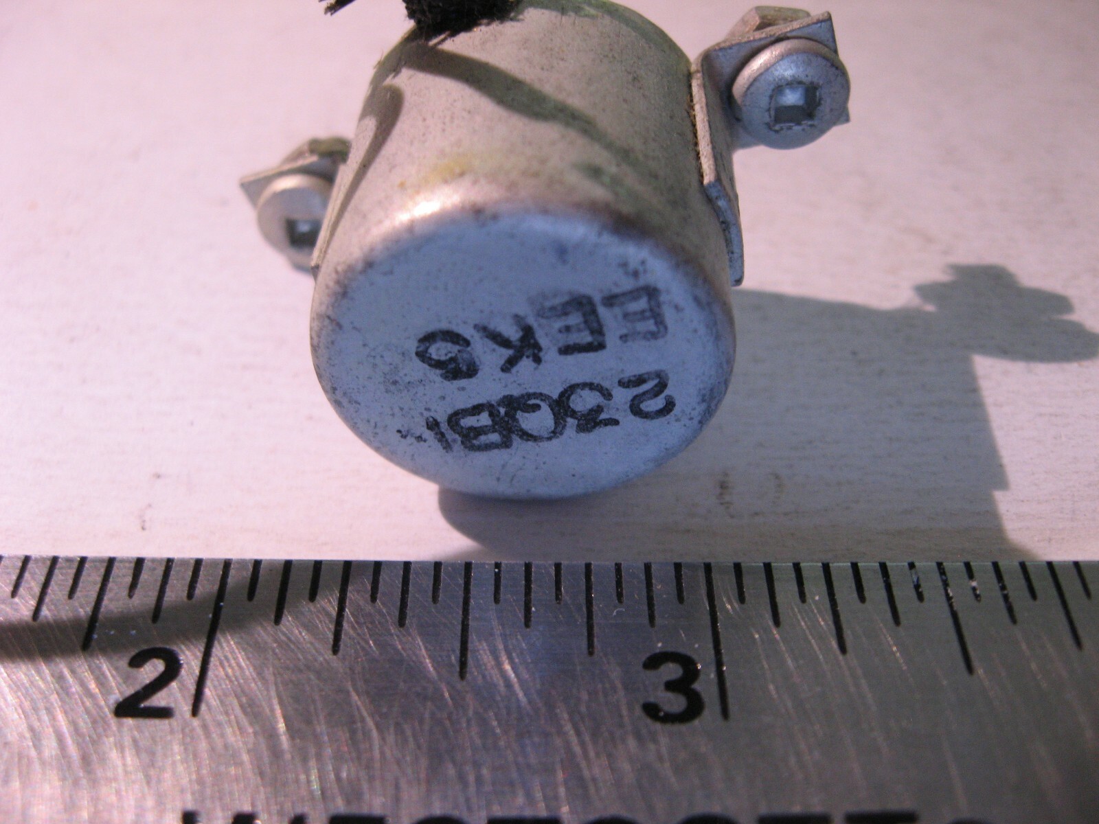 23QB1-EEK5 800uH Inductor Potted Choke Metal Case – Used Pull Qty 1