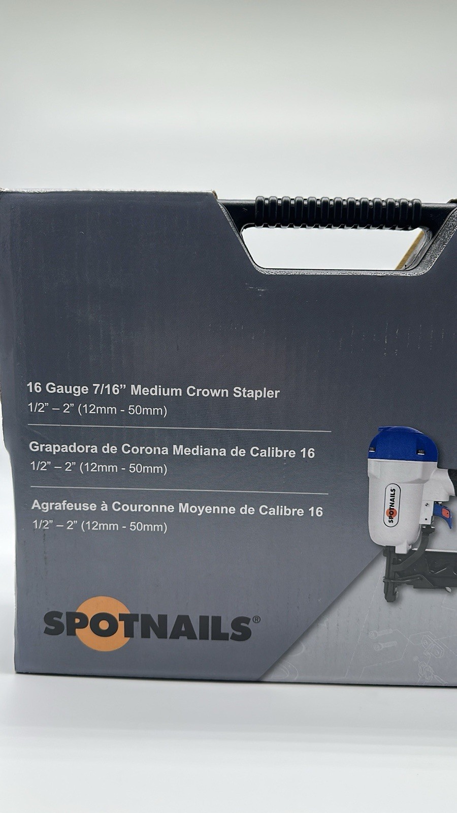 Spotnails X1S6650 16 Gauge 7/16” Medium Crown Stapler (1/2” – 2”) – Brand New