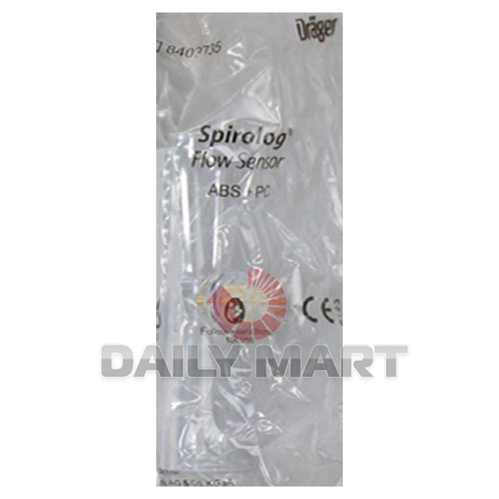 New In Box DRAGER 8403735 Spirolog Flow Sensor