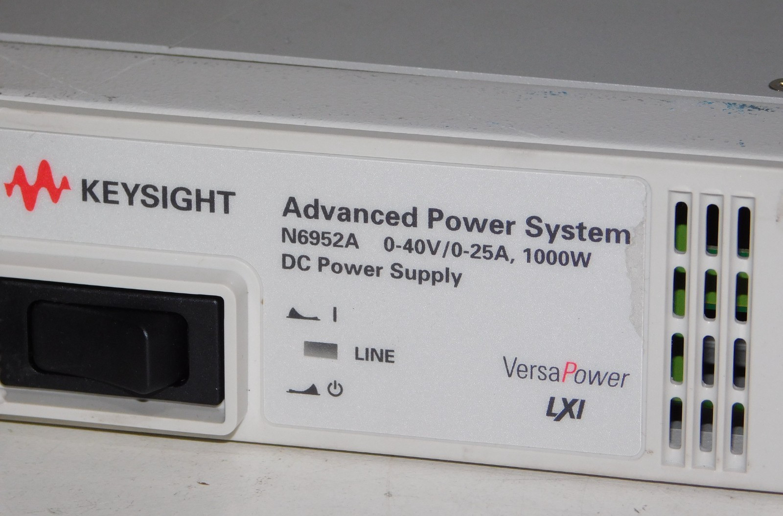 Keysight N6952A Advanced Power System Rack DC Power Supply 0-40V/0-25A 1000W