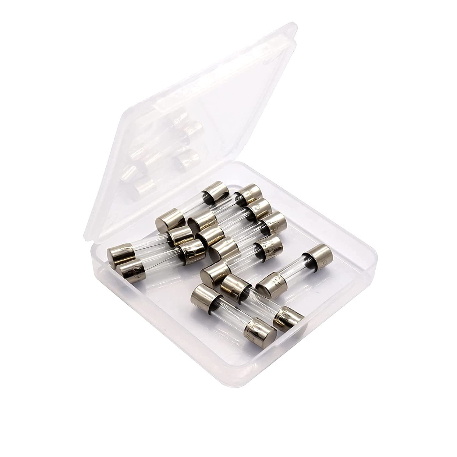 10 Pack F3AL Fast-Blow Fuse 3A 250V Glass Fuses 0.2 X 0.78 Inch / 5 X 20 Mm (3 A