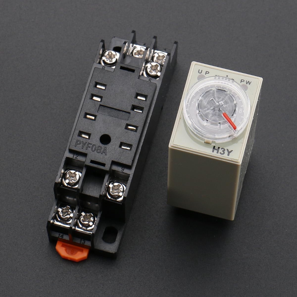 Industrial 8-Pin Time Delay Relay – AC 110V, 5A DPDT for Automation Systems
