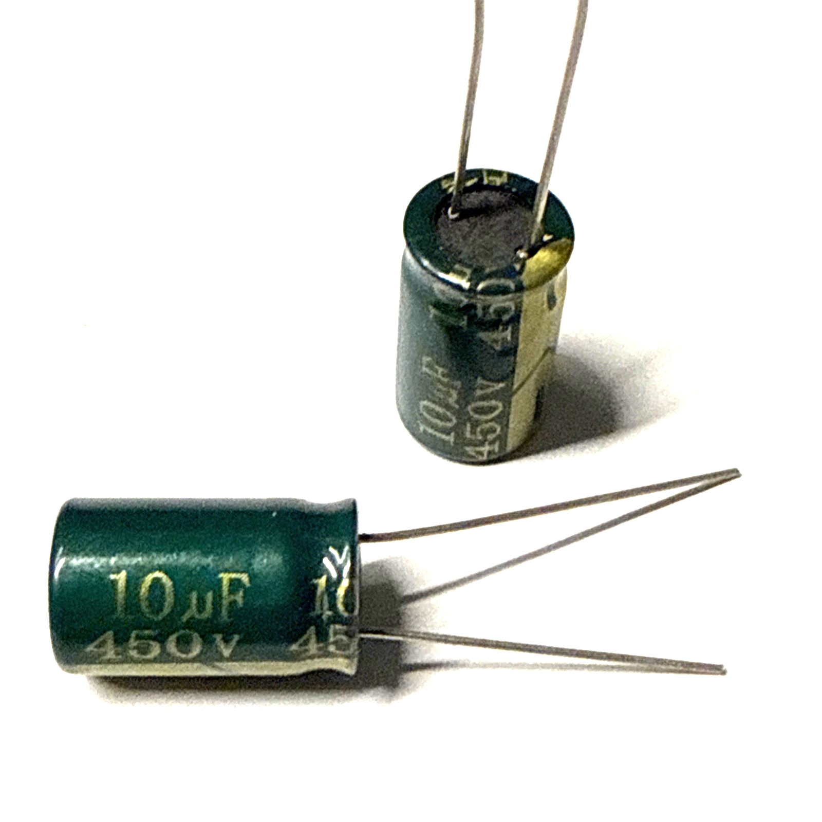 2 pcs x Electrolytic Capacitor 10 uF x 450 V by CHENXING 2 pcs