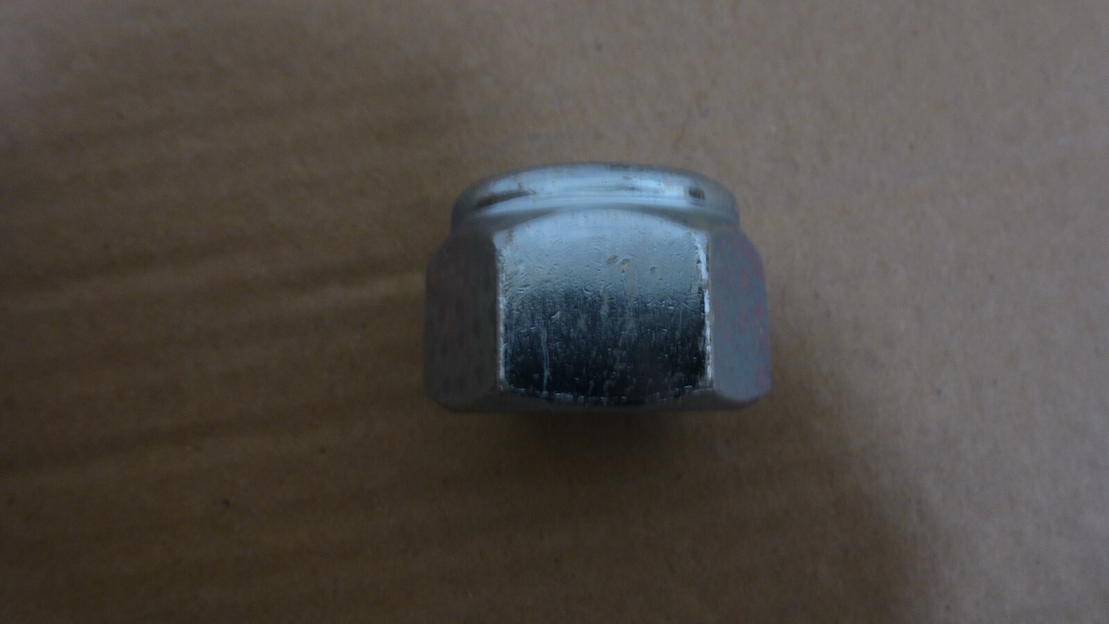 1″- 8 Nylon Insert Hex Lock 50. Nuts Zinc Plated Grade 2 Steel Nyloc