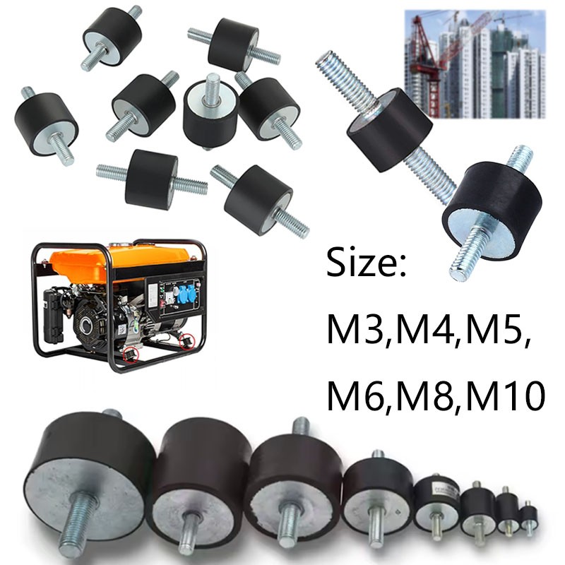 Rubber Shock Absorber Isolation Mount M3 M4 M5 M6 M8 M10