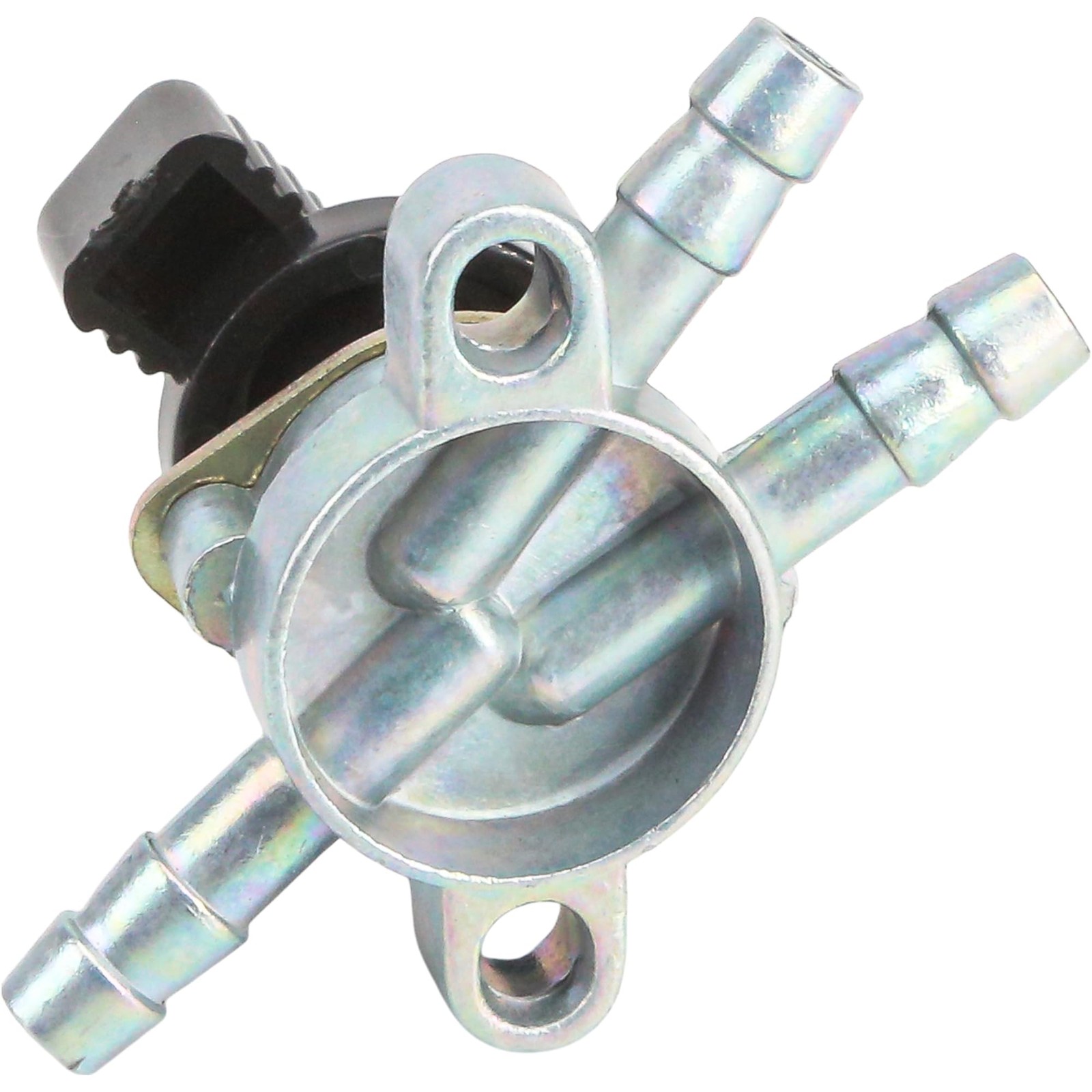 3 Way Fuel Valve Gas Petcock Tank Shut Off Switch 6.2mm (0.24 inch)