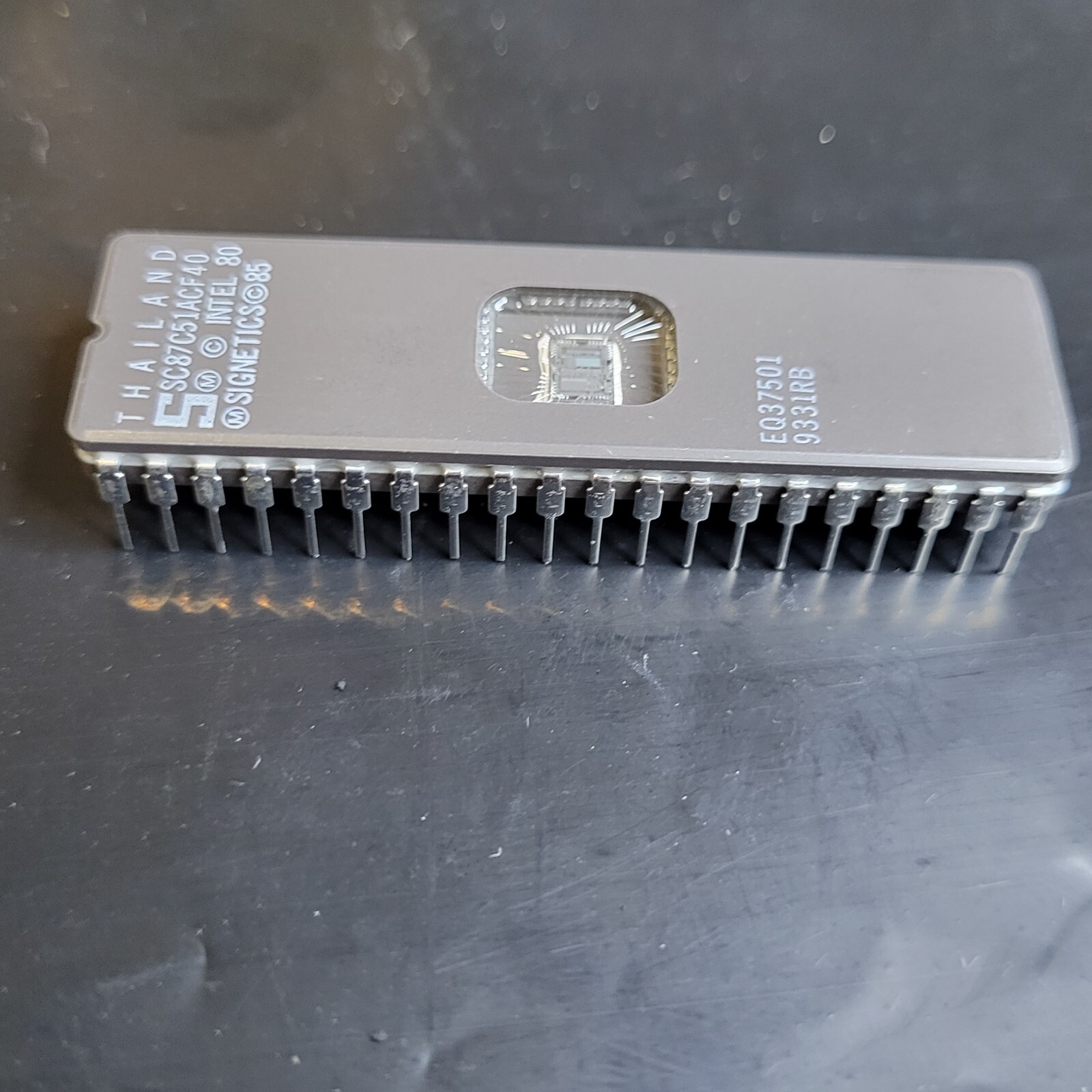 SC87C51ACF40 SIGNETICS MicroController 8-Bit UV EPROM ERASABLE NEW RARE USA $25