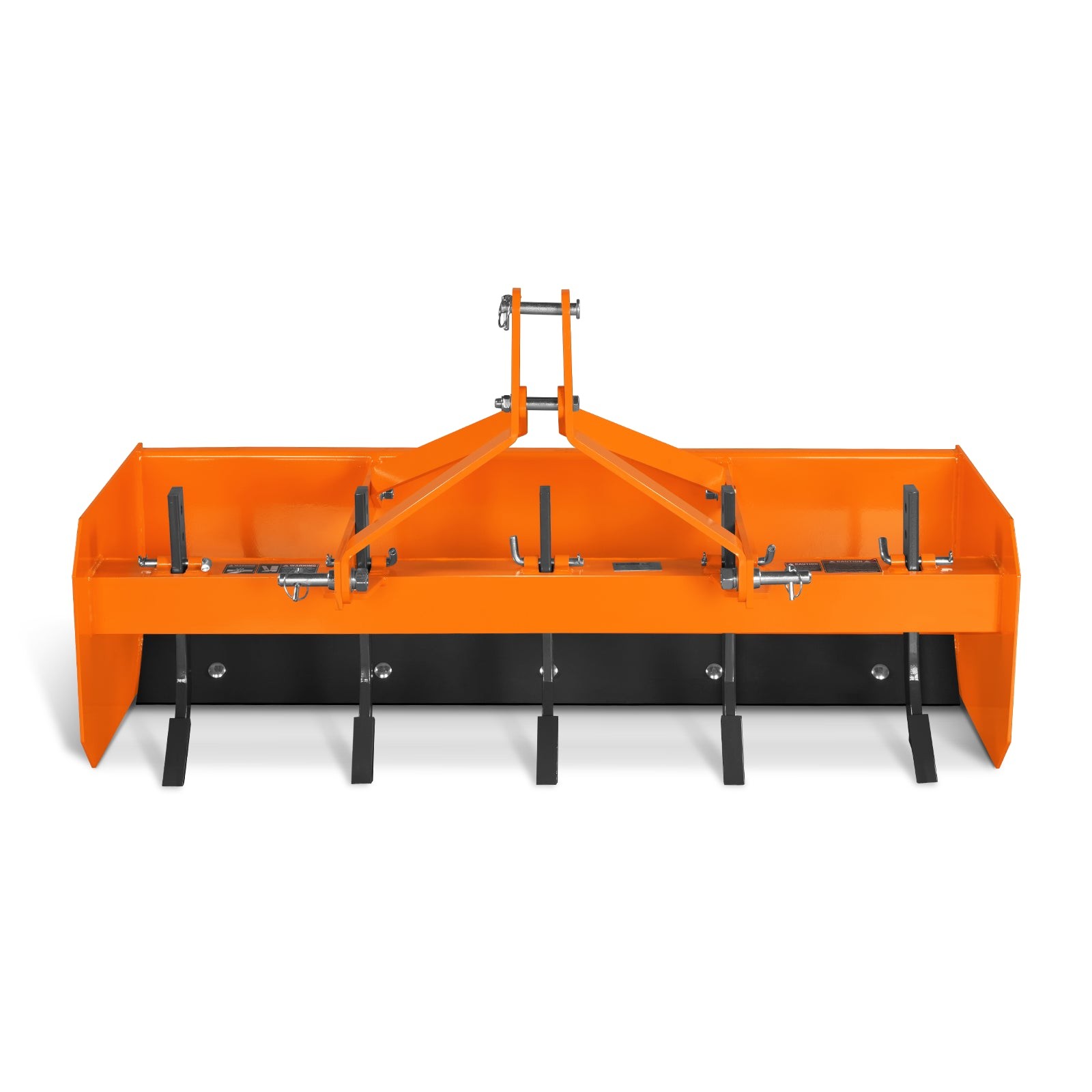 MechMaxx 60″ Tractor Box Blade Scraper Attachment 3 Point Hitch 20HP-50HP, BB60