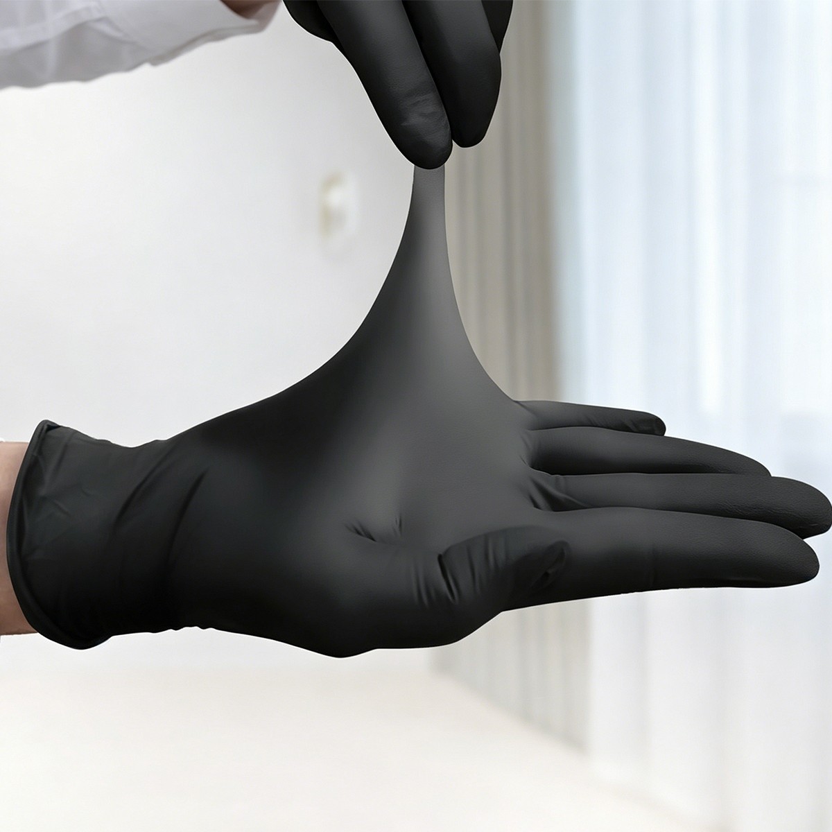 S/M/L/XL Disposable Gloves Powder Free Industrial Kitchen Car Wash Gloves 100pcs